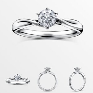 Infinity Micro Pave Silver Diamond Wedding Ring Band Band White Gold Over By VR ARTS.