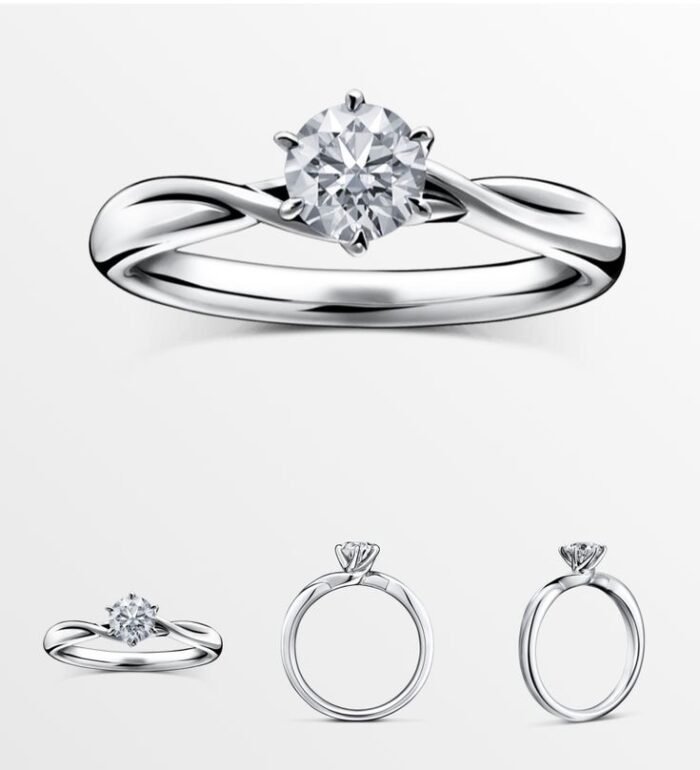 Infinity Micro Pave Silver Diamond Wedding Ring Band Band White Gold Over By VR ARTS.