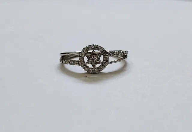 Celestial Star Silver Ring Band - Image 5