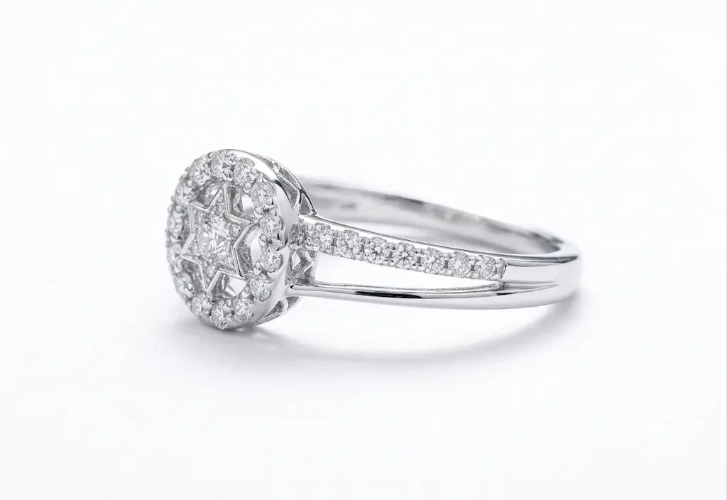 Celestial Star Silver Ring Band - Image 2